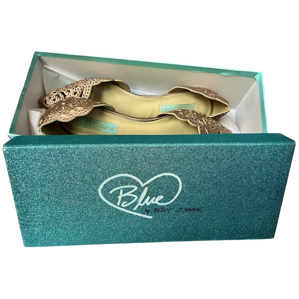 Blue by Betsey Johnson SB-Pearl Sandal in Blush Satin (rose gold)